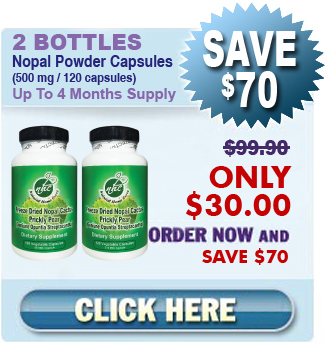 First Time Clients Get 1 Free Bottle Of Our Freeze Dried Nopal Powder Capsules - Nopal Cactus (Prickly Pear)